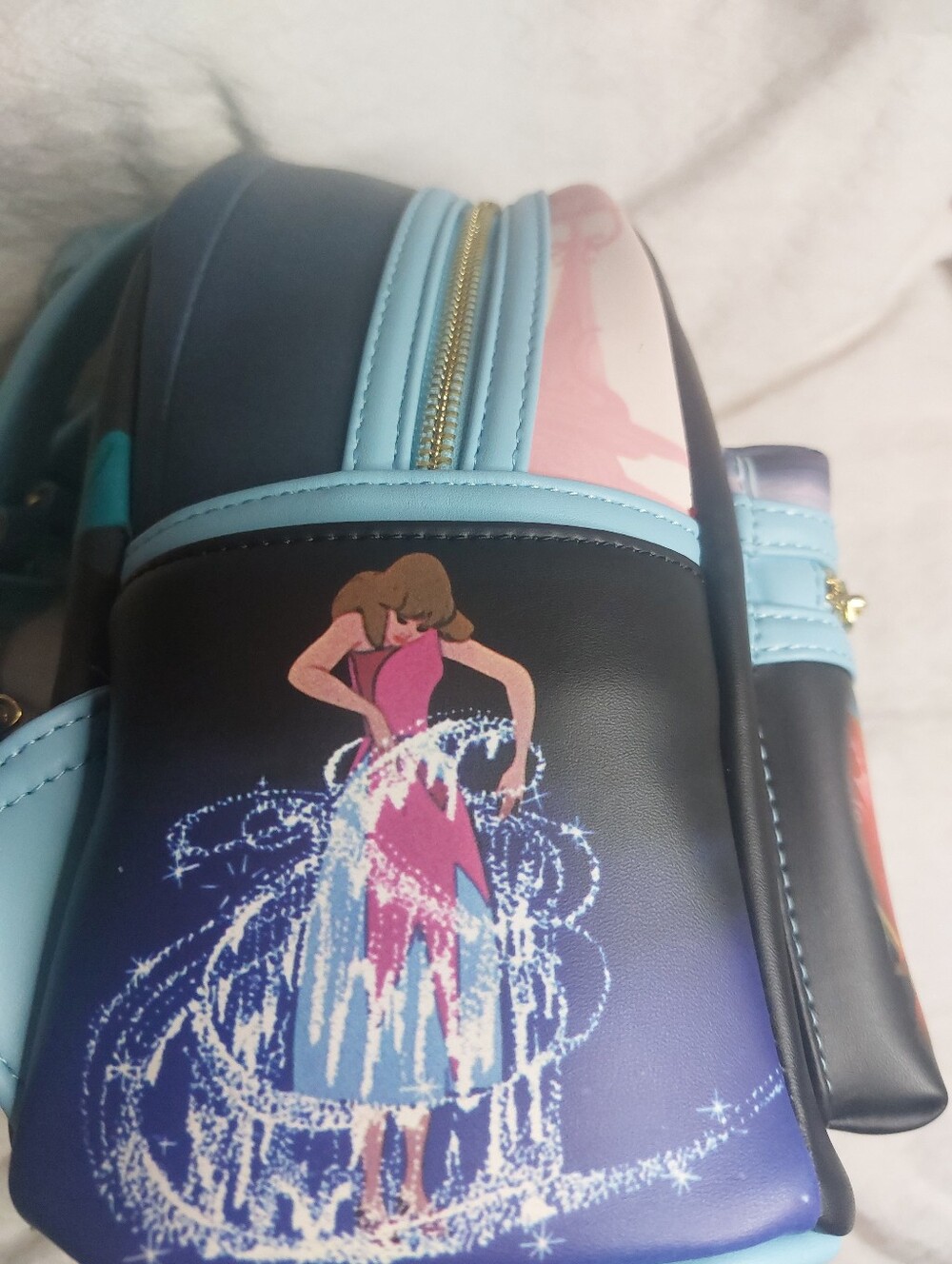Loungefly Disney Cinderella Scenes Mini Backpack NWT - Picture 8 of 10